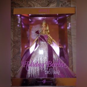 2005 BARBIE Holiday Barbie Doll by Bob Mackie